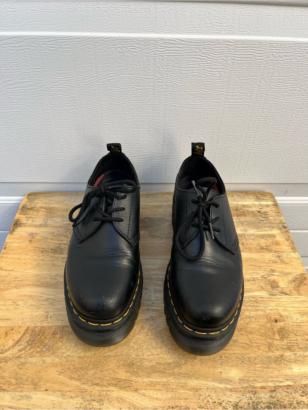Doc Martens Audrick 3 Eye Shoe Black Nappa Women’s Shoes US Sz 8